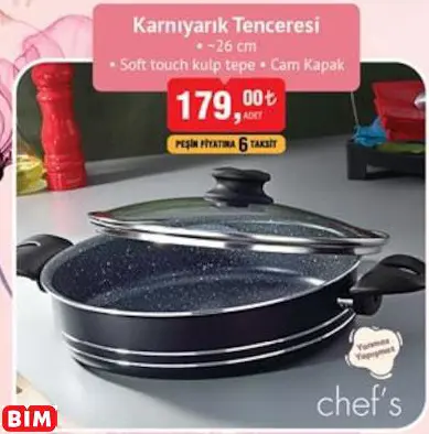 CHEF'S KARNIYARIK TENCERESİ CHEF'S KARNIYARIK TENCERESİ